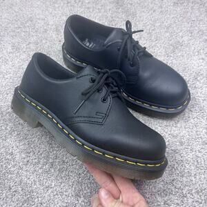 New! Dr. Martens 1461 SR black full grain leather SoftWair size US M5/W6
